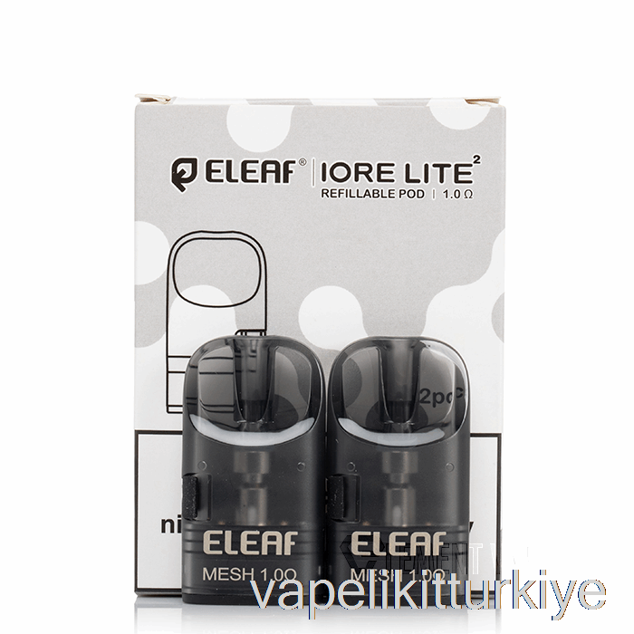 Vape Türkiye Eleaf Iore Lite 2 Yedek Kapsül 2ml Doldurulabilir Kapsül